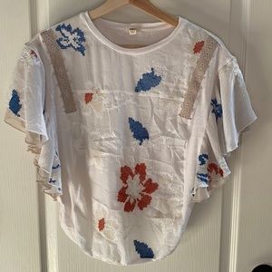 “TINY” Ruffled Top XS